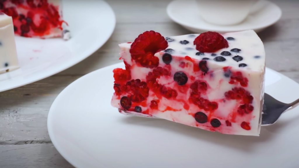 ягідний торт без випічки