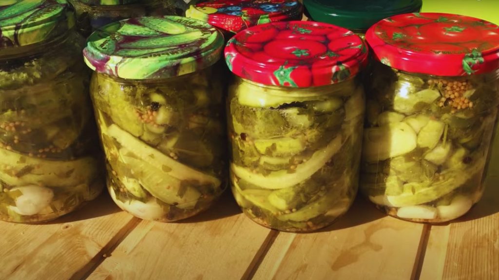 огірки з гірчицею на зиму