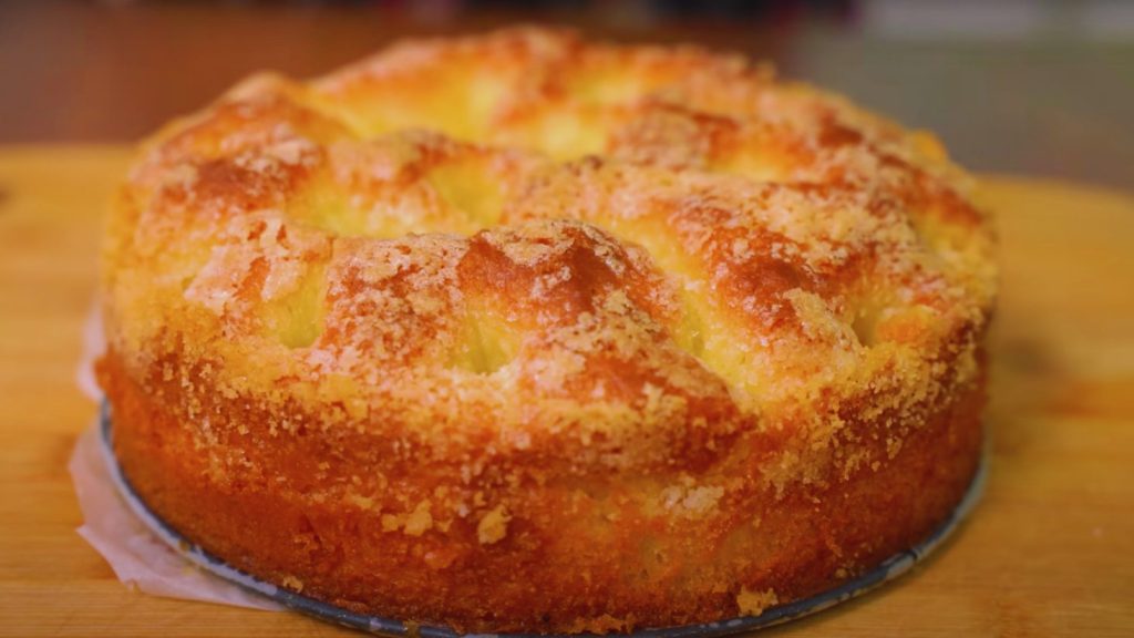 ванільний пиріг у духовці