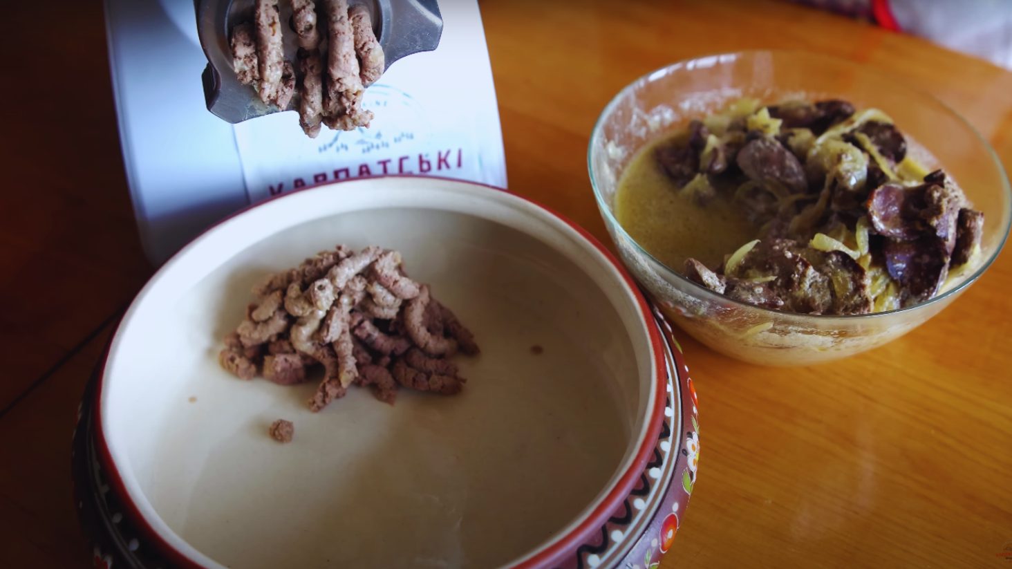 приготовление вареников с печенью