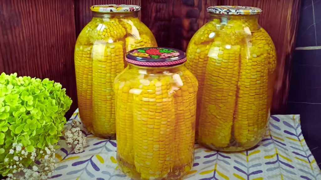 консервована кукурудза на зиму