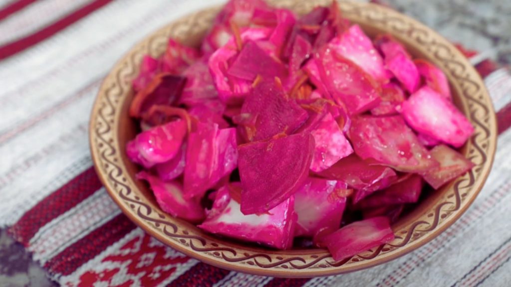 маринована капуста пелюстка