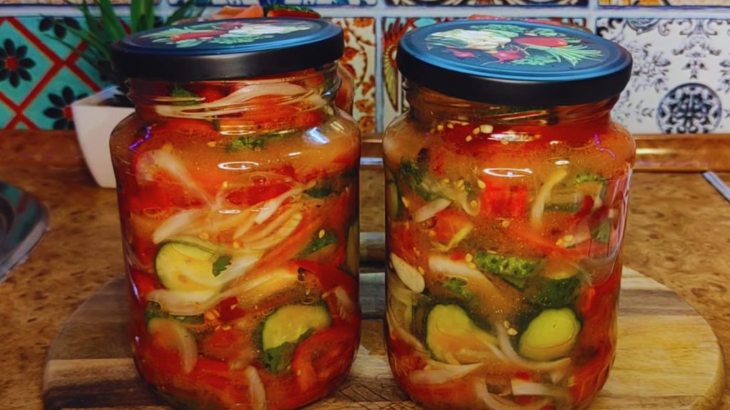 рецепт салату на зиму