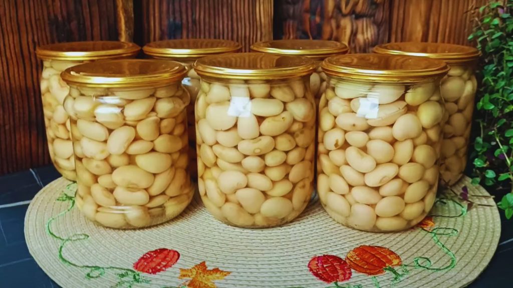 квасоля на зиму