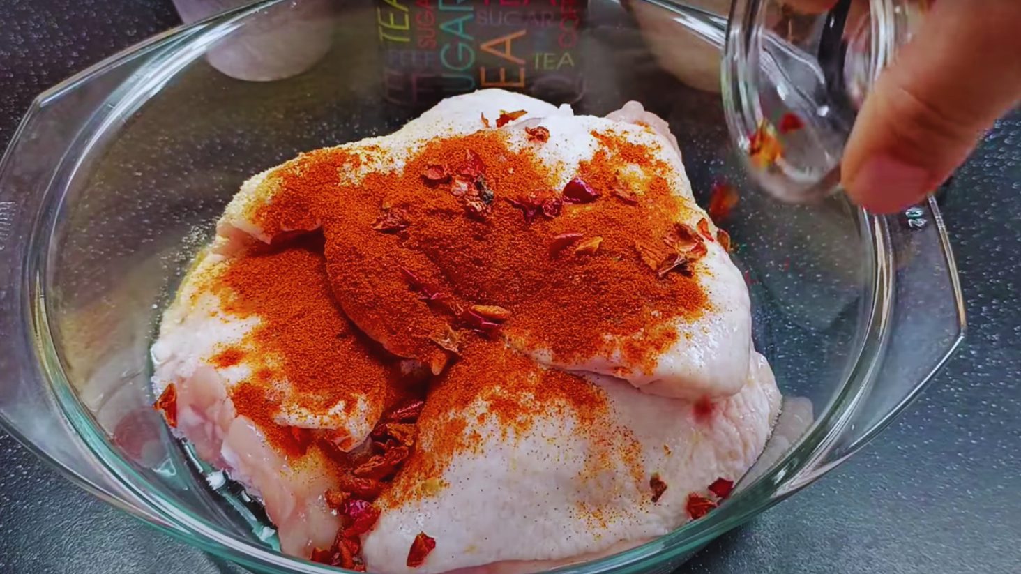 смачний рис з куркою в духовці
