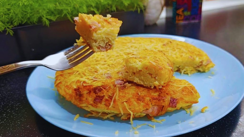 рецепт запіканки зі спагетті
