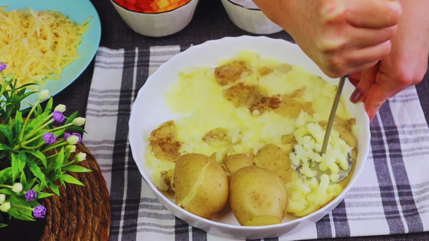 картопляний пиріг з куркою