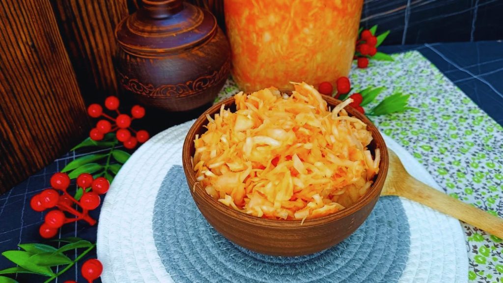 рецепт квашеної капусти