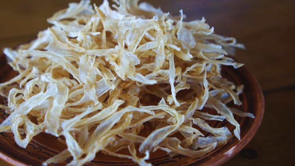 рецепт стружки кальмара