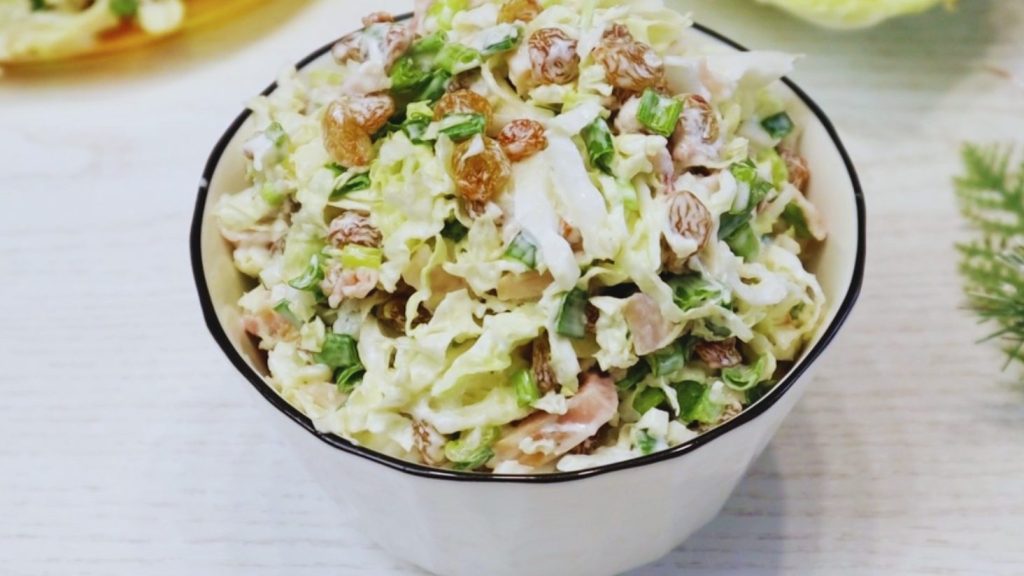 рецепт салату з капустою