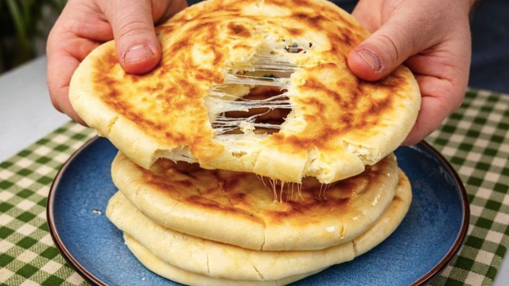 хачапурі з сиром на сніданок