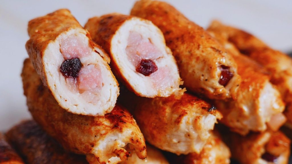 соковиті крученики з курячого філе