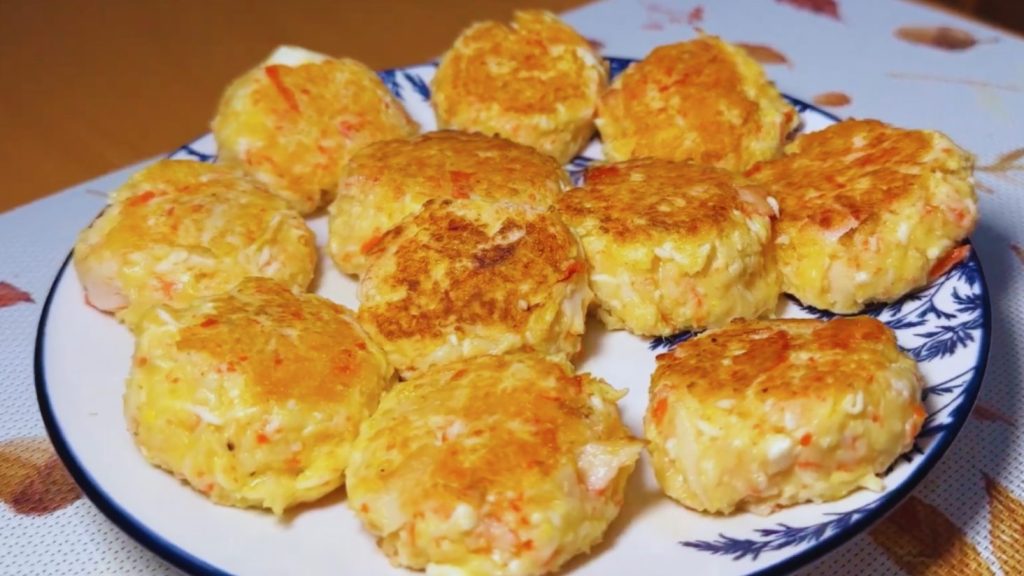 рецепт котлет з крабових паличок