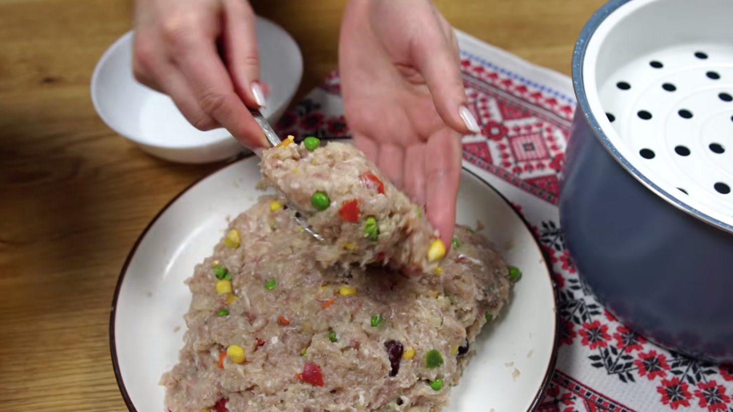 котлети з овочами на пару рецепт